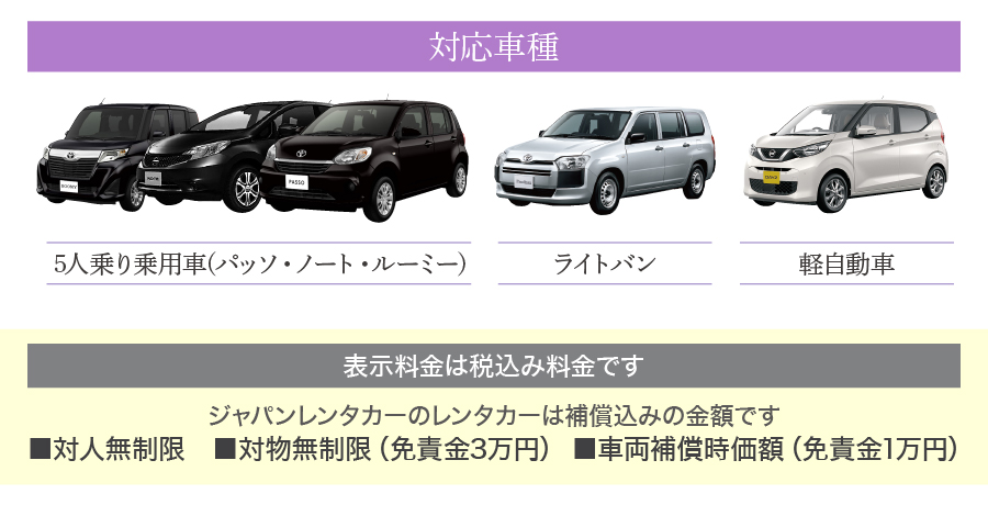 対応車種:パッソ・ノート プロボックスバン 軽自動車